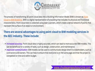 Point Cloud to BIM Modeling Services | PPTX