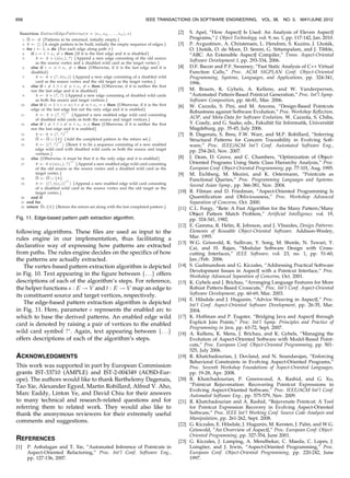 rate quantifies the pattern’s ability in matching all of the
shadows contained within the PCE; the closer the err 