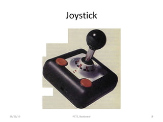 Joystick 08/29/10 PCTE, Baddowal 