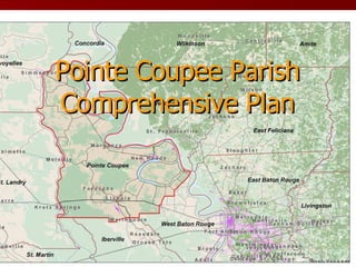 Pointe Coupee Parish Comprehensive Plan 