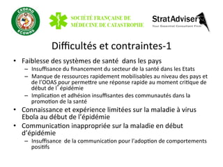 Point ebola SFMC OOAS StratAdviser 23012015