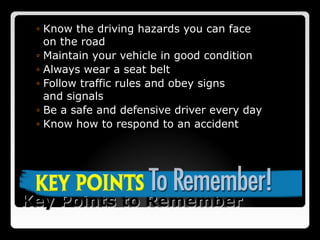 Pointe driving | PPT