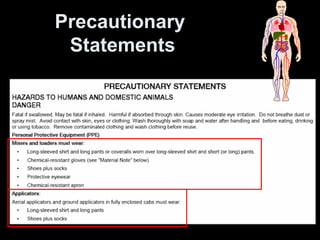 Precautionary
Statements
 