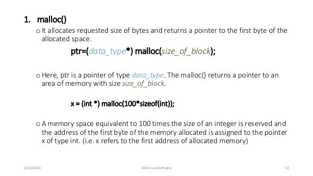 unit 8 pointers pointers size