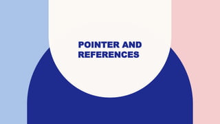 Pointer and references. K | PPTX
