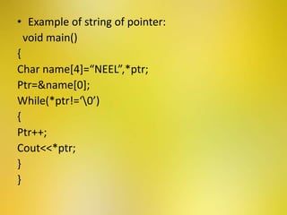 Pointer in C++ | PPTX