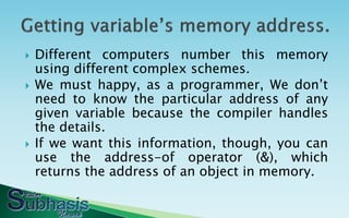 Pointer in c++ part1 | PPT