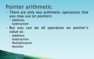 Pointer in c++ part2 | PPT