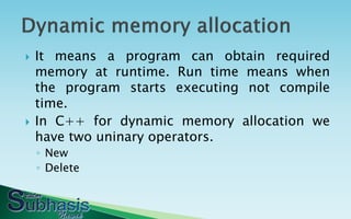 Pointer in c++ part3 | PDF
