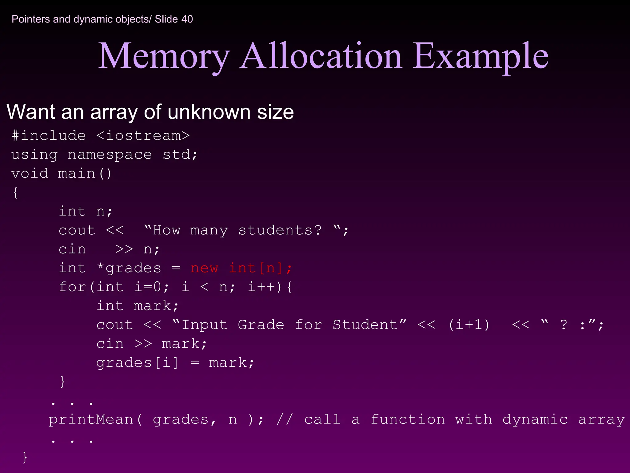 C/C++ Pointers explanationwith different examples | PPT