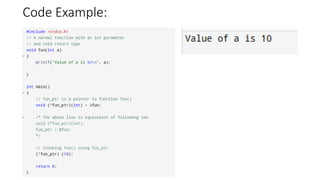 Code Example:
 