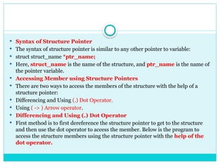 Pointers c language and programming.pptx