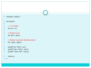 Pointers c language and programming.pptx