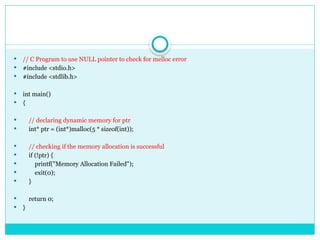 Pointers c language and programming.pptx