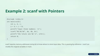 pointers-in-C-a memory guide experiment helping to understand pointers ...