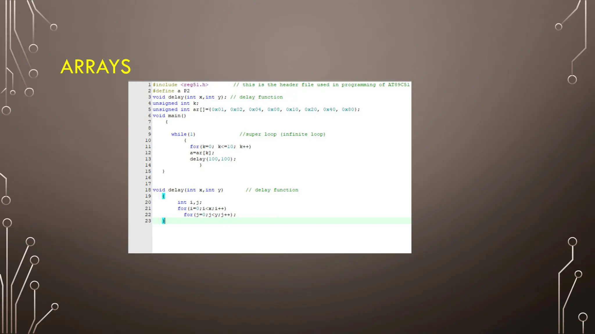 Pointers and Array in c programming with examples | PPT