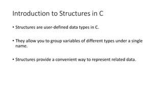 Pointers and Structures.pptx