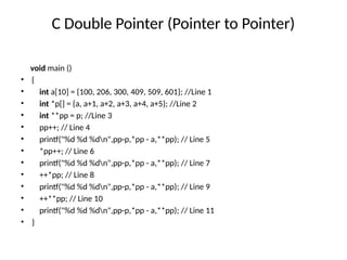 Pointers and structures for beginners in c | PPTX