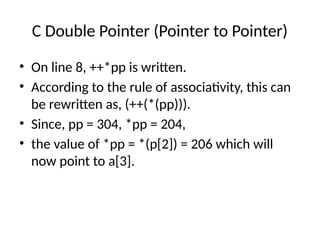 Pointers and structures for beginners in c | PPTX