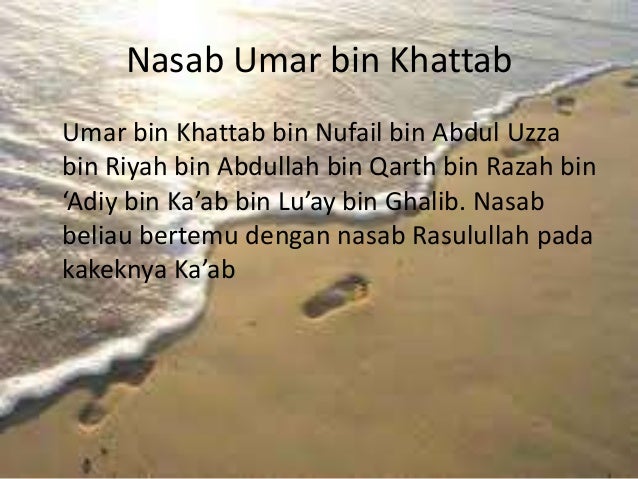 Pointers Bab Umar Bin Khattab Slide