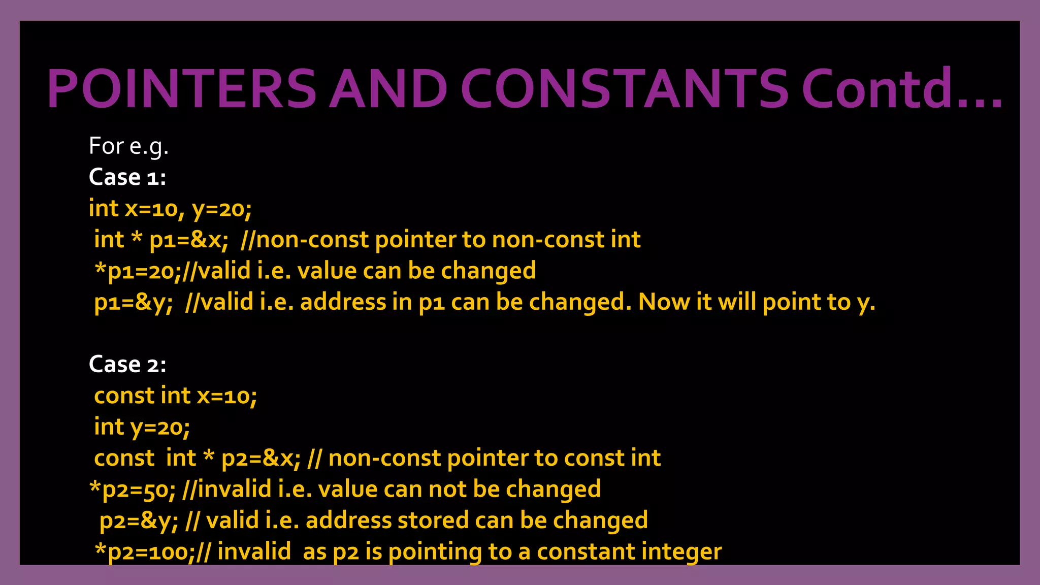 Pointers in c++ | PPT