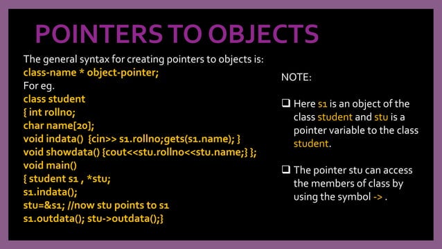 Pointers in c++ | PPT