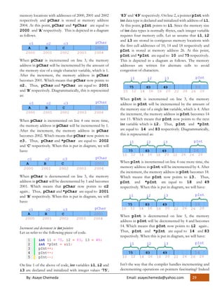 Pointers in c++ | PDF