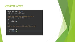 Dynamic Array
 