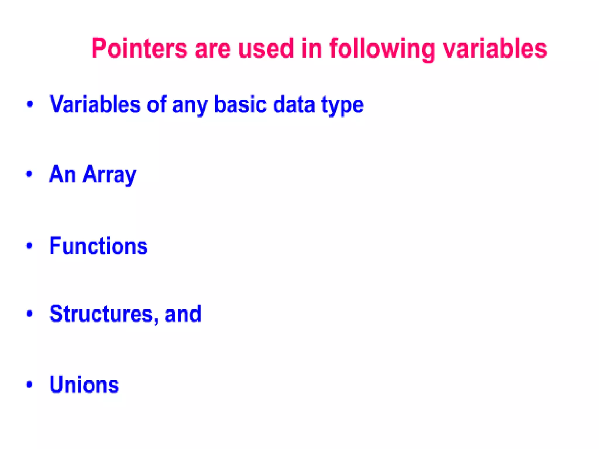 Pointers C programming | PPT