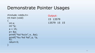 Pointers Introduction Pointers Notes.pptx