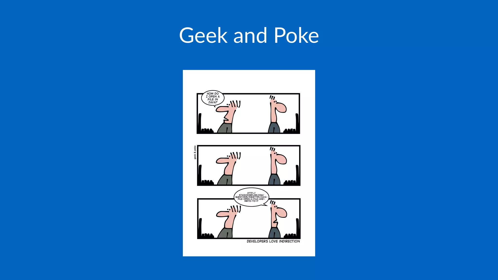Geek and Poke
 