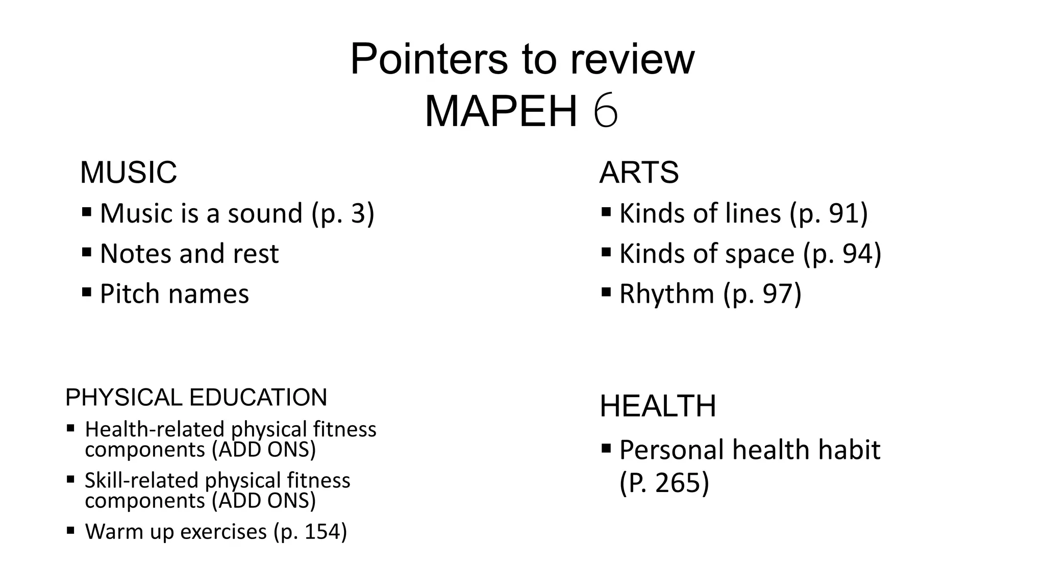 Rest Example Mapeh Pointers to review G6.pptx