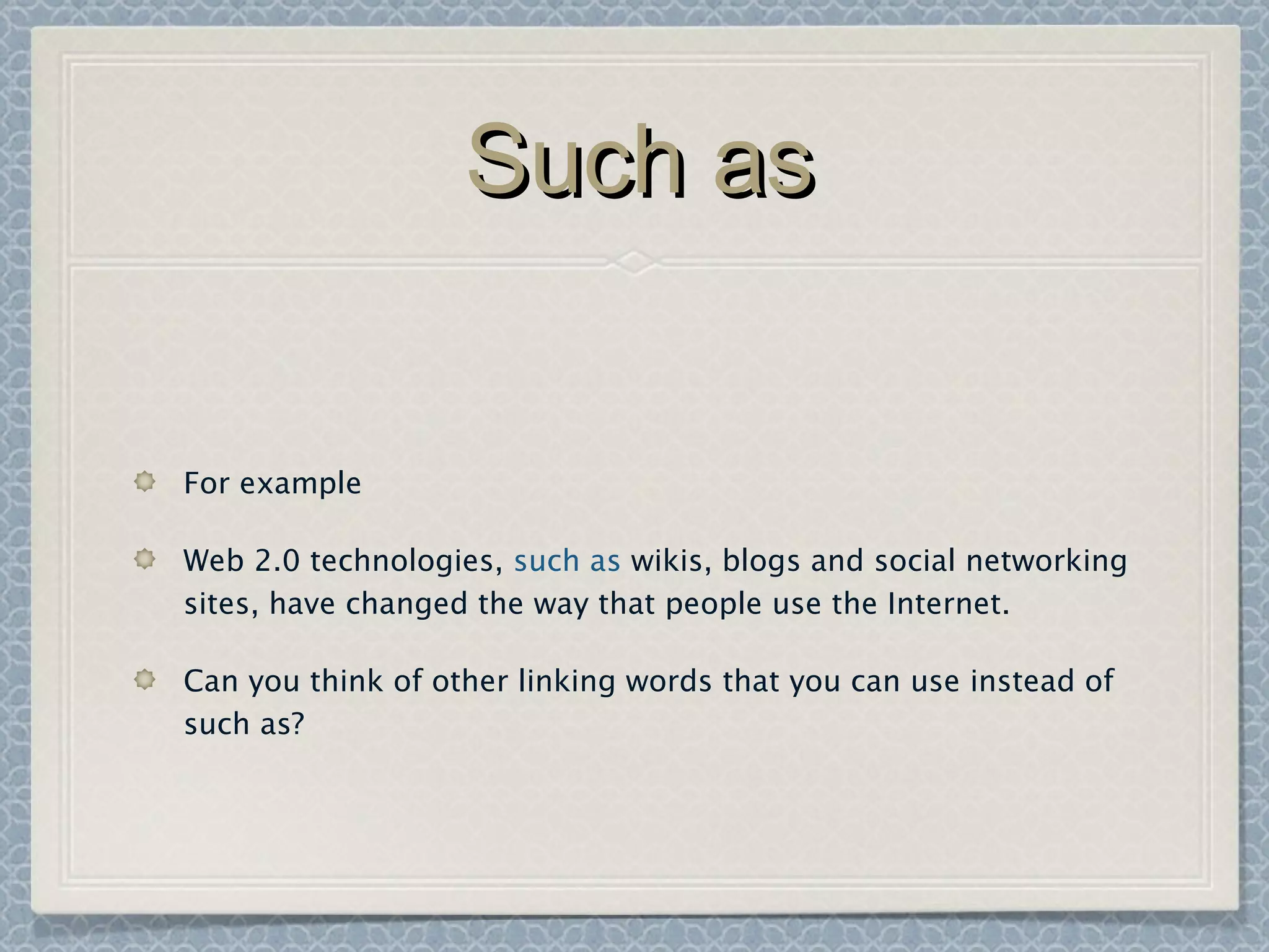 Point, Explain, Example | PPT