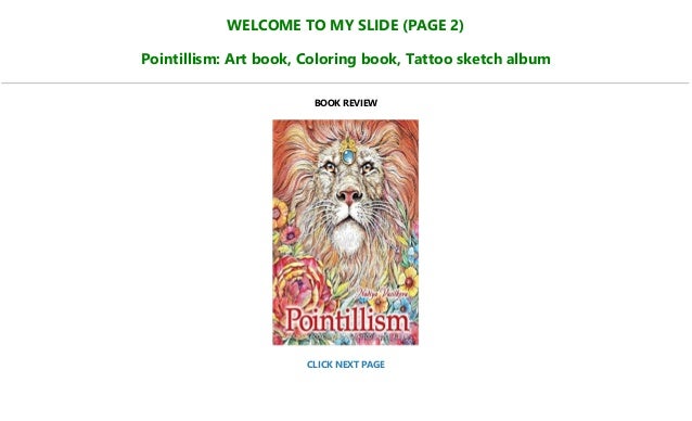 Download Pointillism Art Book Coloring Book Tattoo Sketch Album Ebook Po