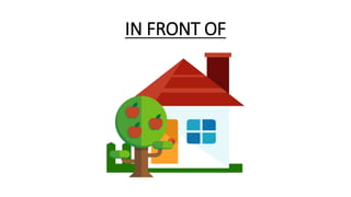 IN FRONT OF
 