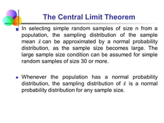 The Central Limit Theorem

 