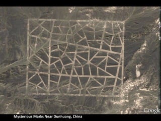 Mysterious Marks Near Dunhuang, China
 