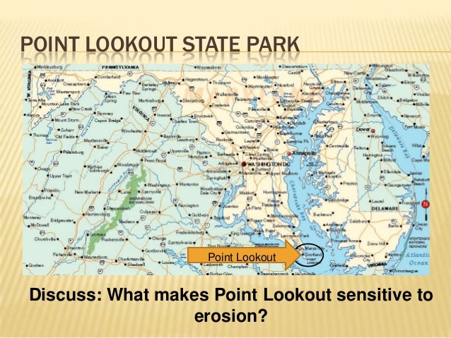 Point Lookout Erosion