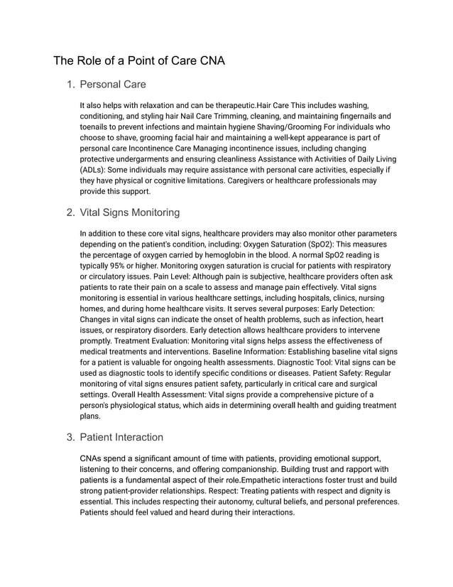Point of Care CNA The Heart of Healthcare.pdf