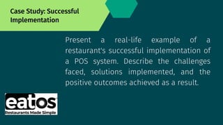 Streamline Your Restaurant Operations: Point of Sale (POS) Management ...
