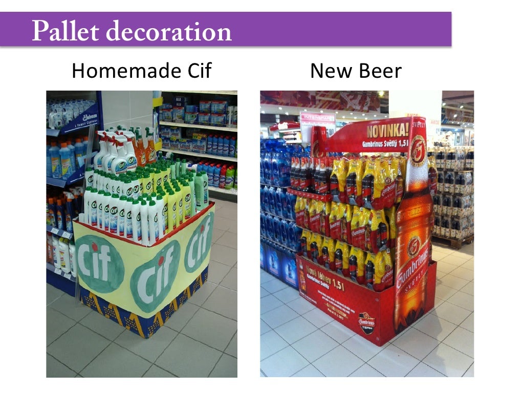 Point of sales materials