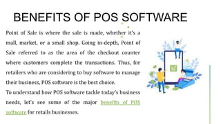 Point of sale software | PPT