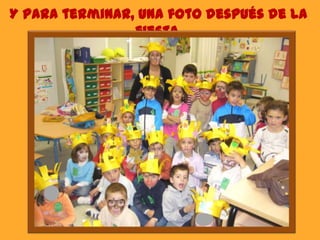 Y para terminar, una foto después de la
                fiesta.
 