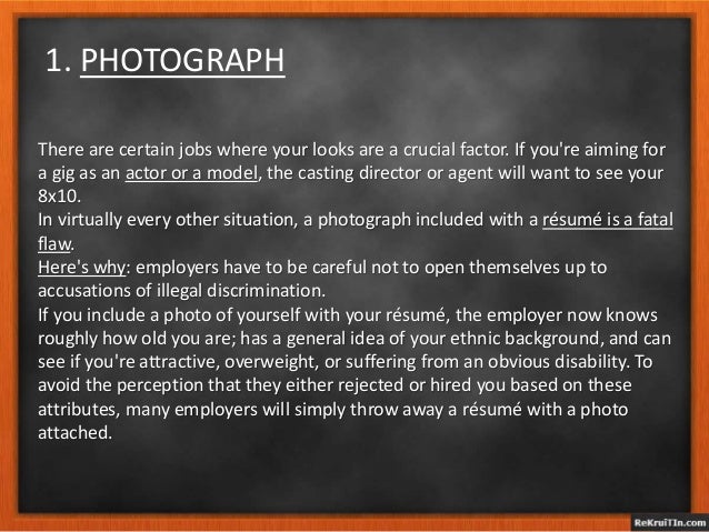 what not to include in a resumes