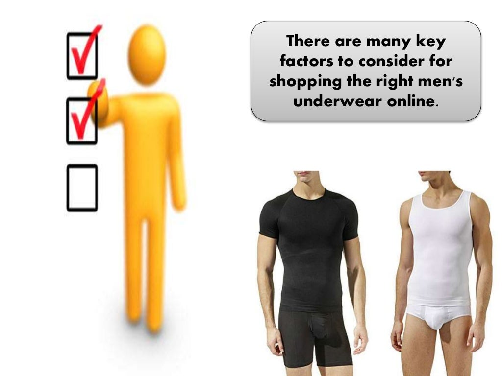 Points to consider when buying men's underwear online