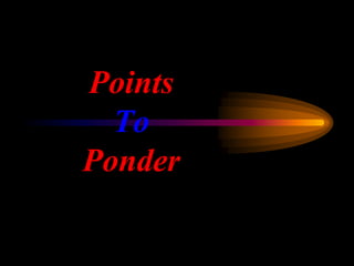 PointsToPonder,[object Object]