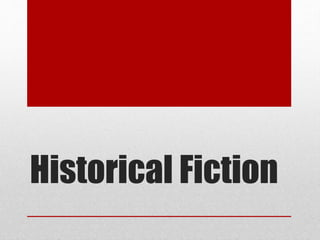 Historical Fiction
 
