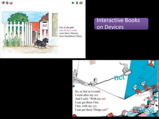 Interactive Books
on Devices
 