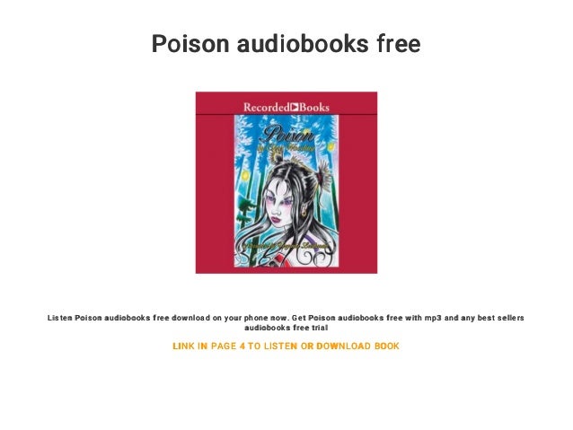 Poison Audiobooks Free
