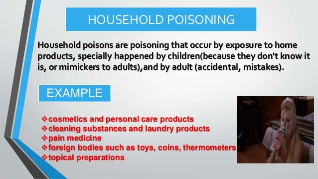 Poisoning